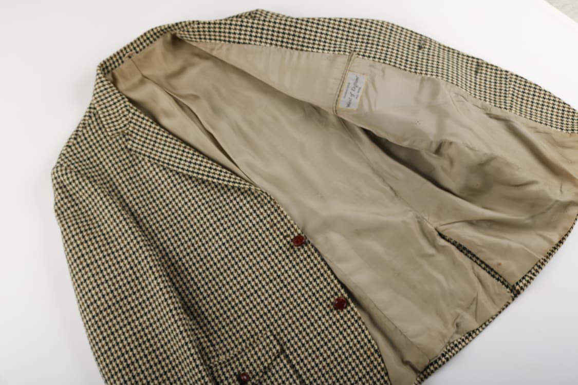 [L] 빈티지 잉글랜드 하운드체크 울자켓 상품이미지4