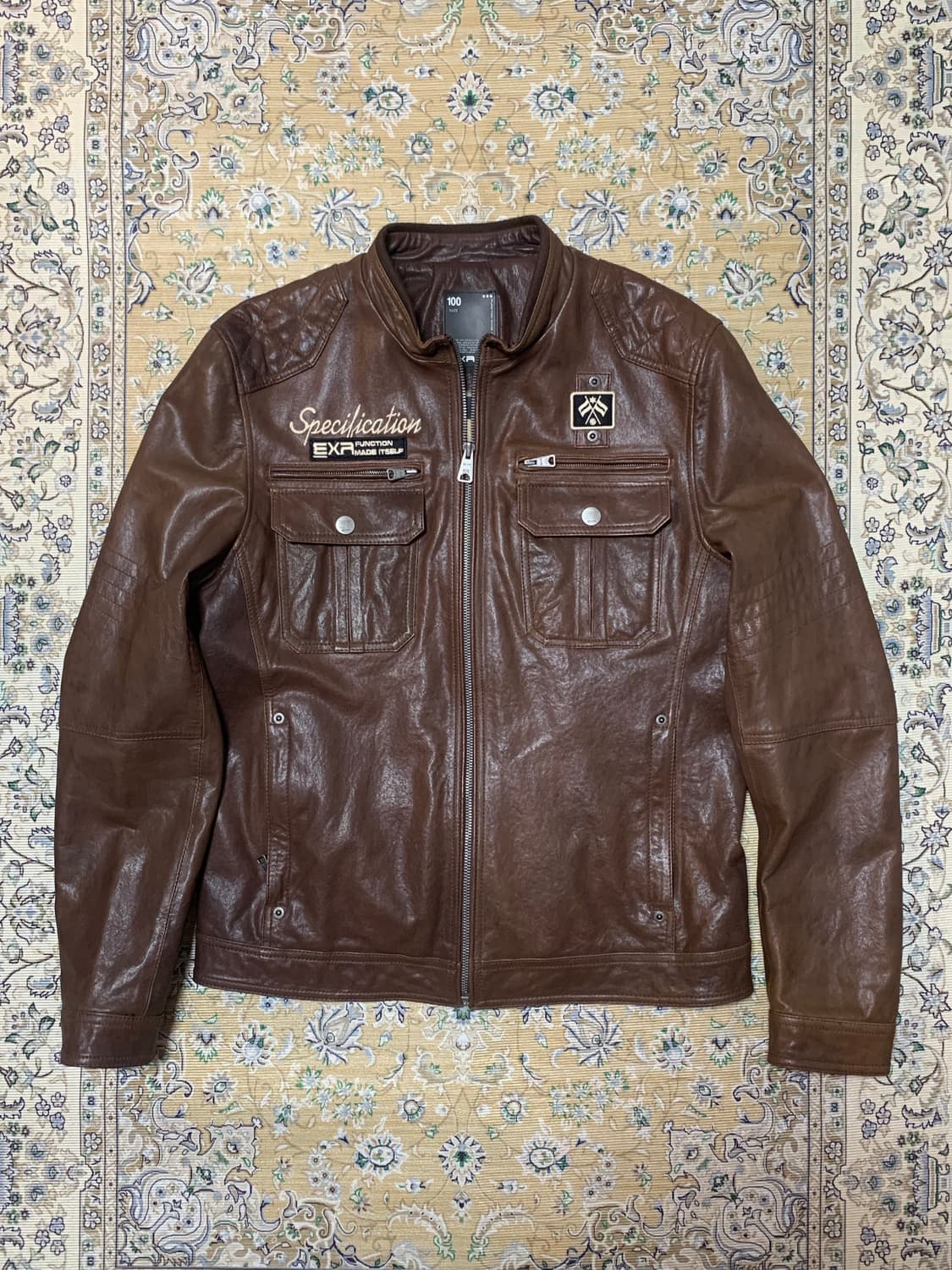 EXR 양가죽 레이싱자켓 상품이미지1