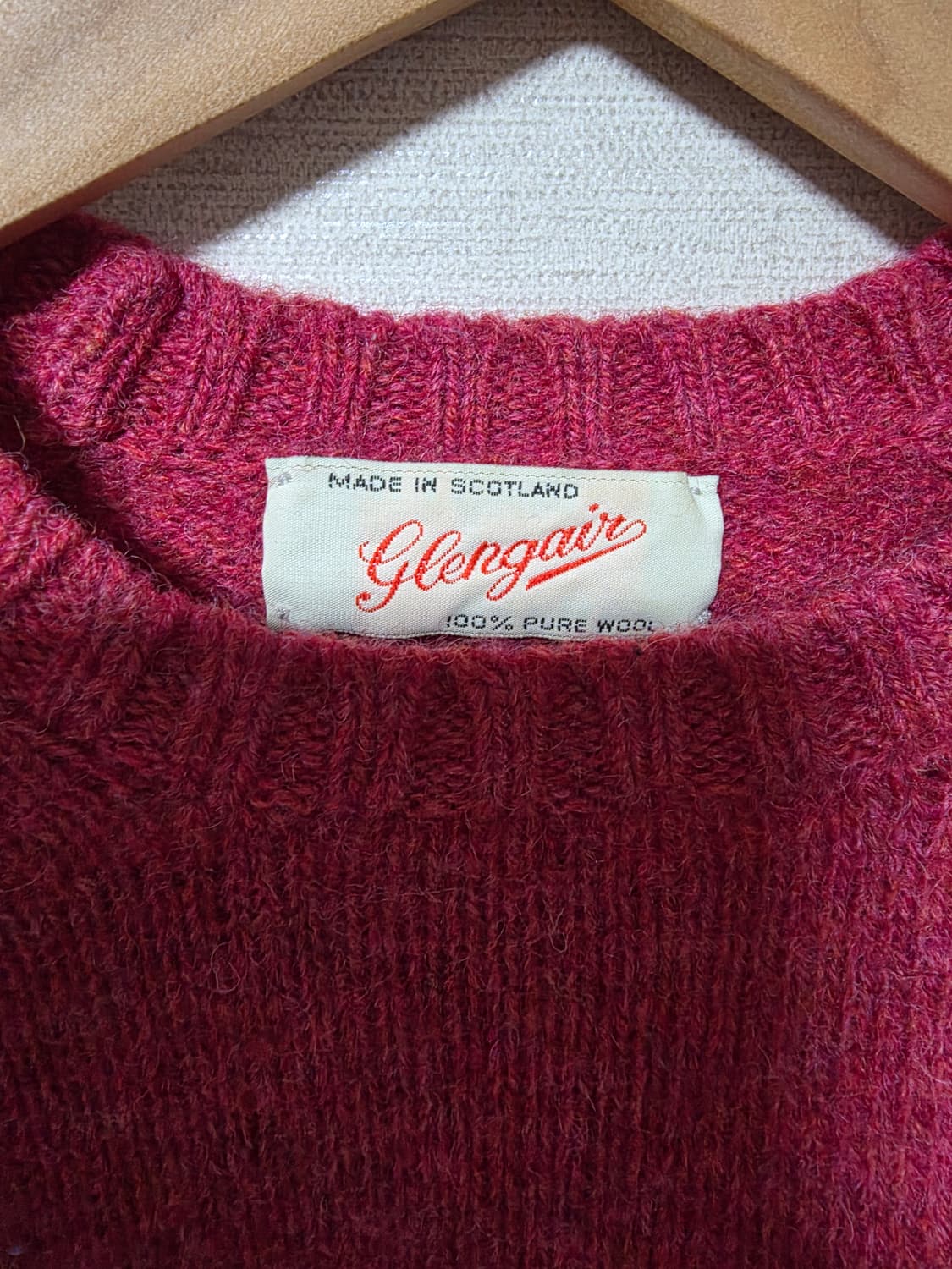 글렌게어(Glengair) 100% 퓨어 울 스웨터 Scotland 상품이미지4