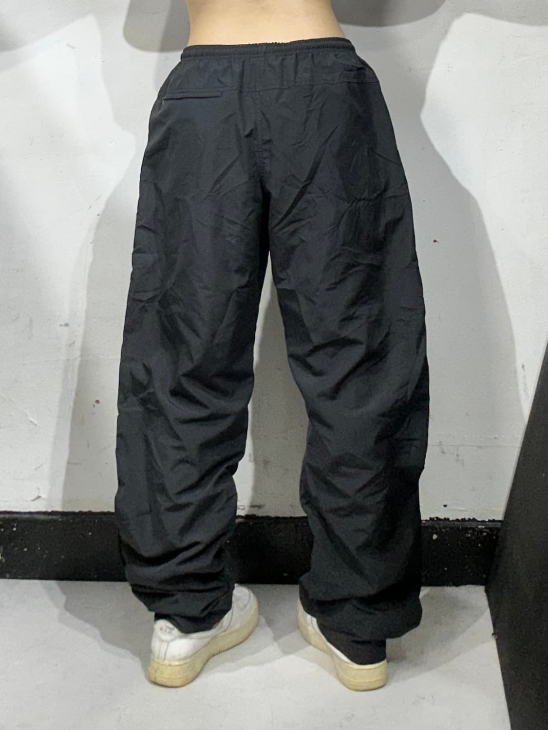 나이키 블랙 축구팀 와이드 트랙 팬츠 추리닝 바지 M 상품이미지3