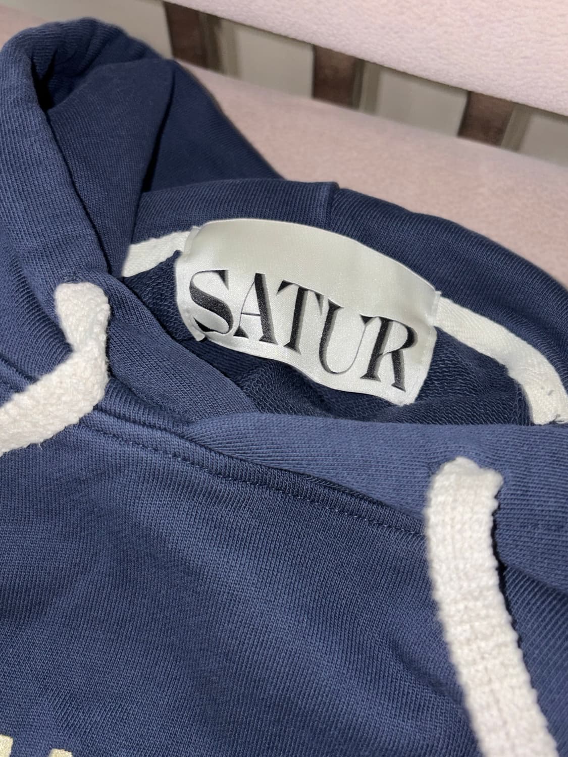 세터 네이비 후드티  상품이미지1