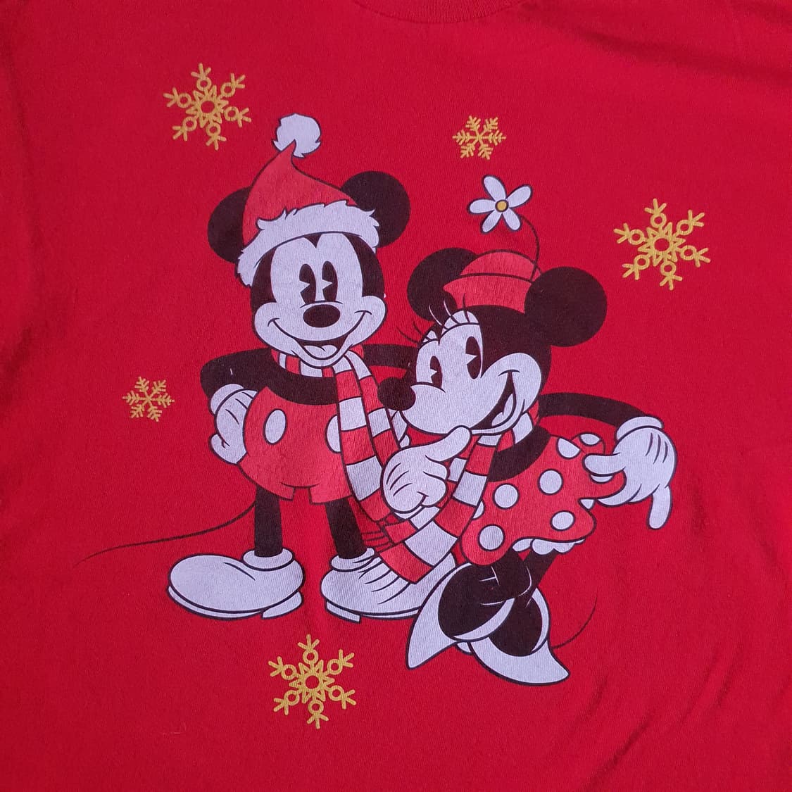 디즈니 크리스마스 미키 마우스 티셔츠 no.46 상품이미지3