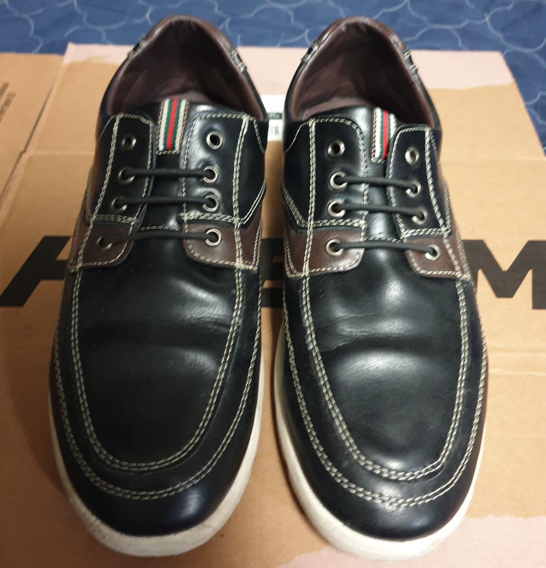 레노마 소가죽 초경량 클래식 컴포트화 블랙 (270) 상품이미지1