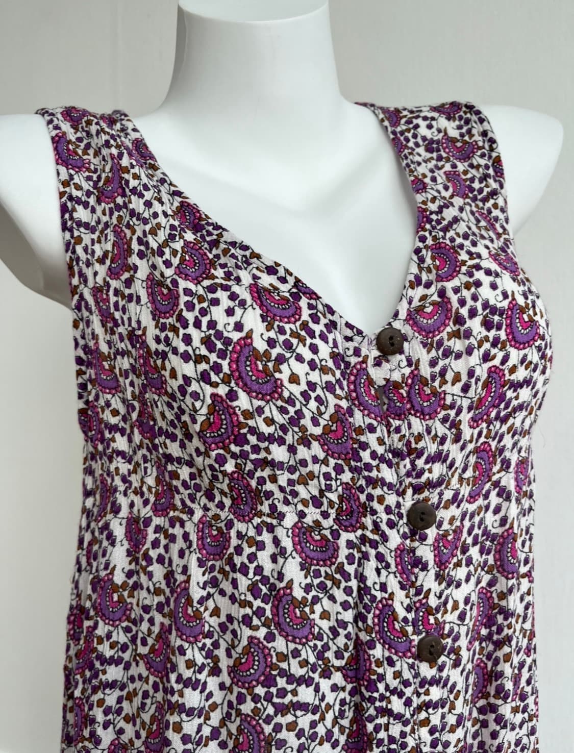 MALAIKA 에스닉 코끼리 보더 페이즐리 원피스 상품이미지2