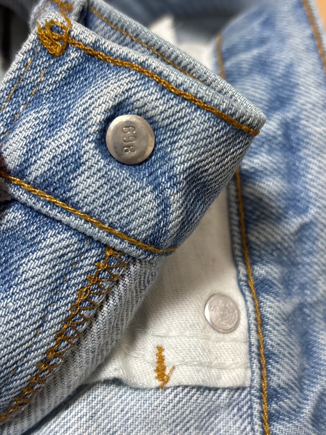 90s USA 리바이스 505 오랜지 탭 W36 L30  상품이미지9