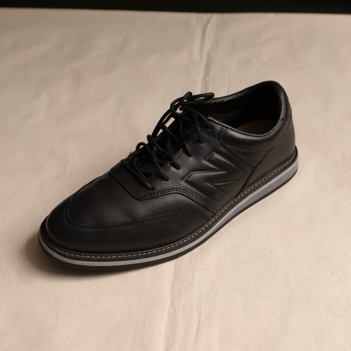New Balance Oxford Black Leather Shoe 상품이미지4