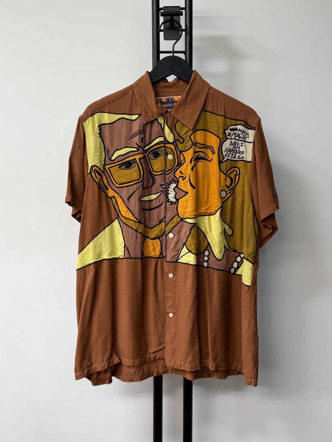 왓이즈잇? 90s 카툰 레이온 셔츠 상품이미지1