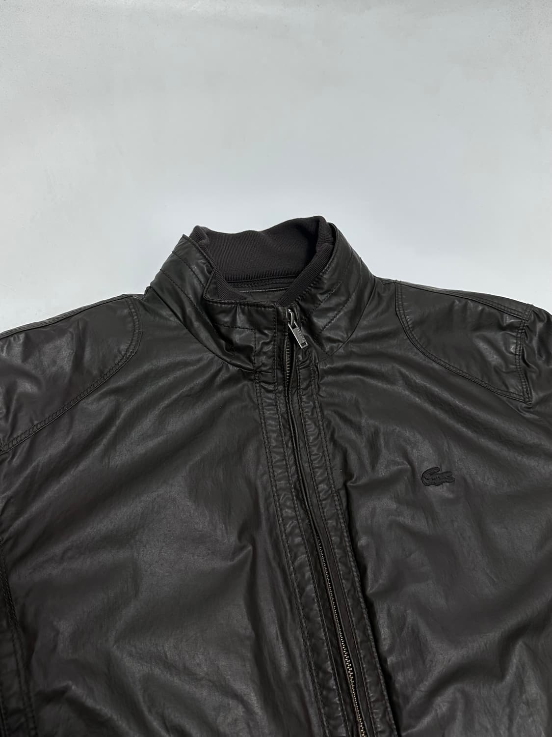 라코스테 오일코팅 블루종 왁스자켓 상품이미지4