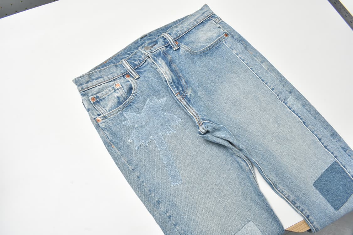 리바이스 커스텀 패치 데님팬츠 청바지 N3237 상품이미지4