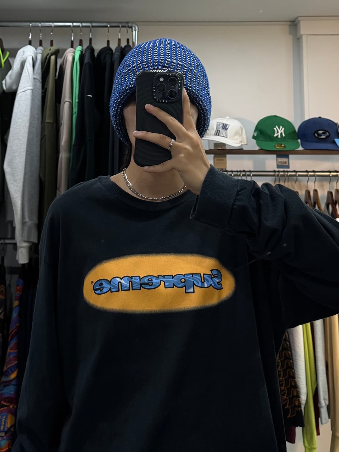 18aw 슈프림 리플 롱슬리브 상품이미지5
