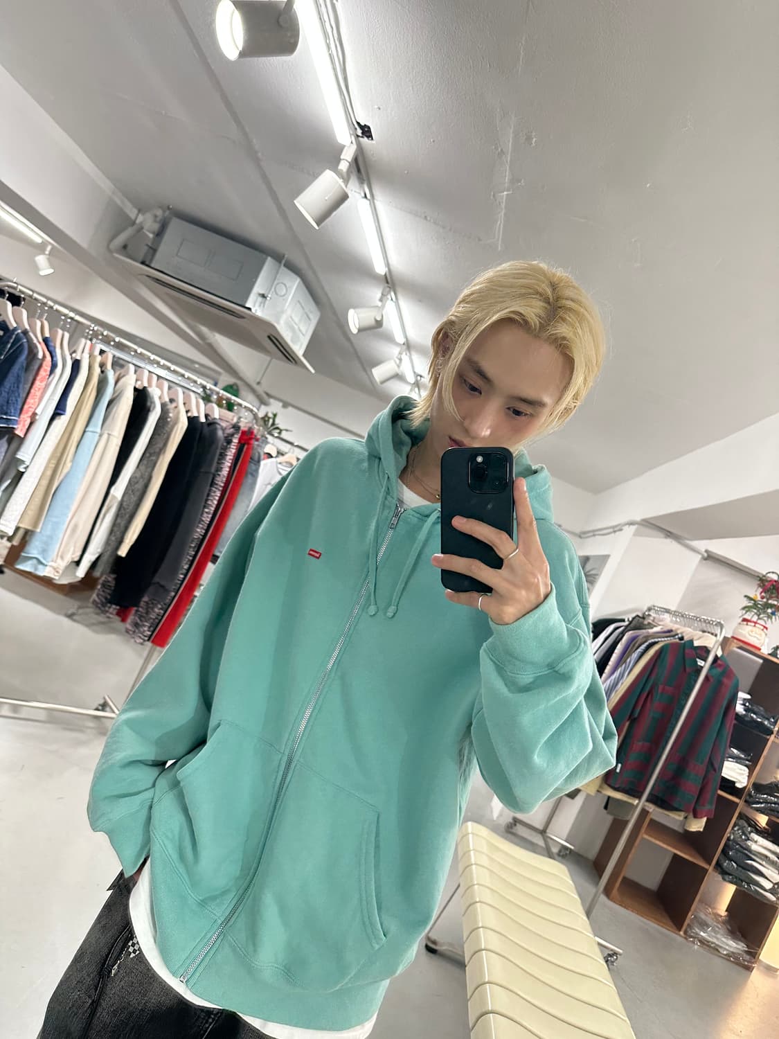 Supreme Small Box Zipup Sweatshirt 상품이미지6