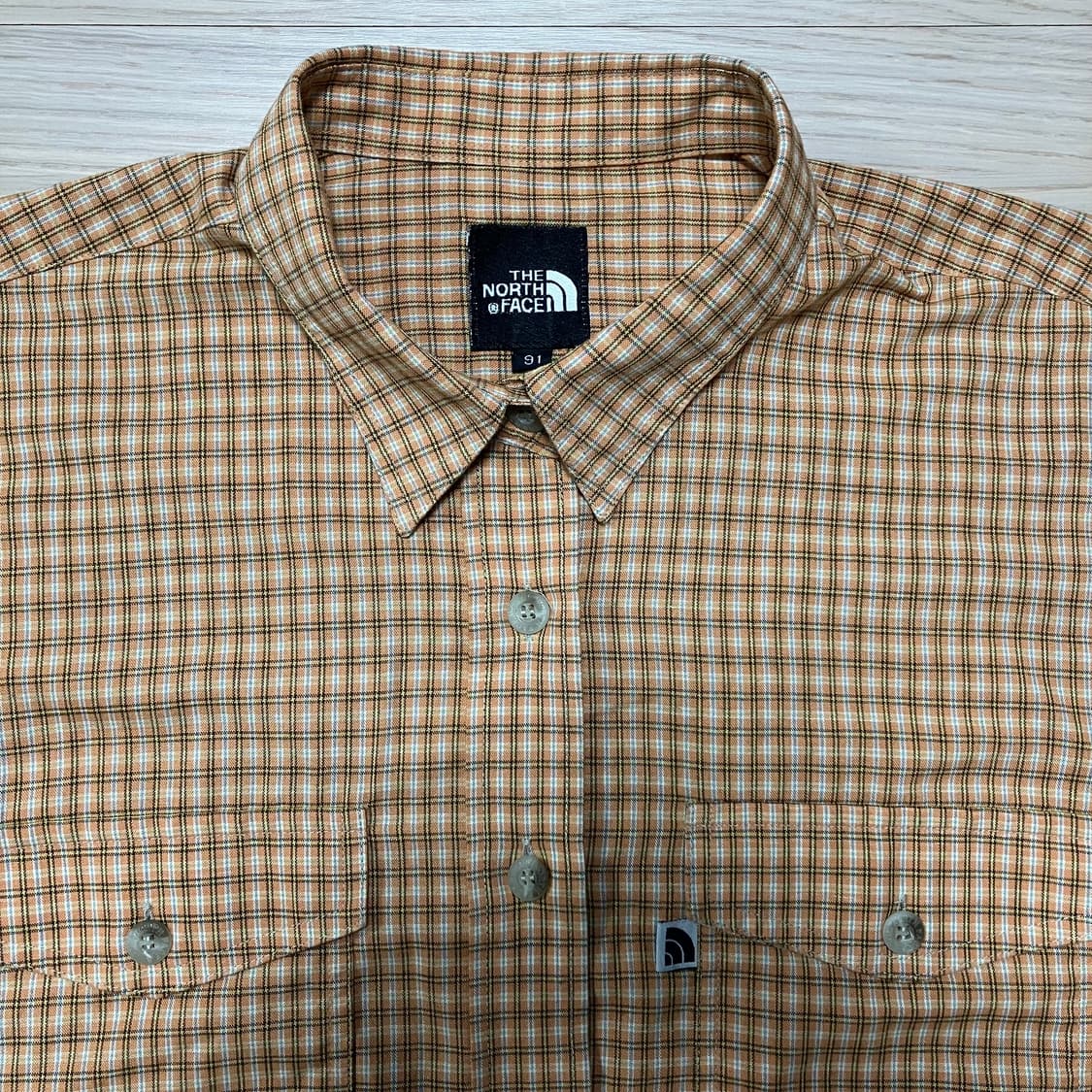 노스페이스 체크 셔츠 상품이미지5