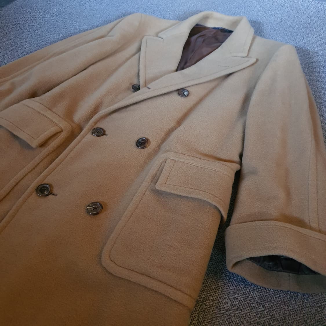 90s폴로 랄프로렌 더블 브레스티드 폴로 코트  상품이미지1