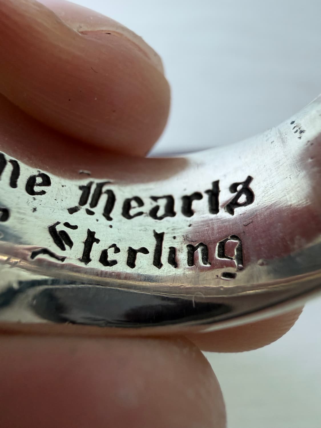 크롬하츠 플로랄 크로스 반지 us11 상품이미지5