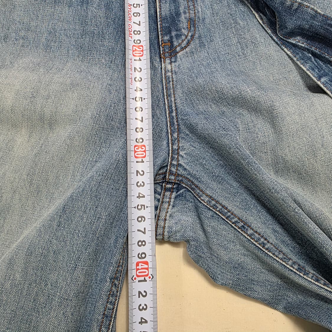 1022 마틴플랜(MARTIN PLAN) 와이드 데님 팬츠 상품이미지6