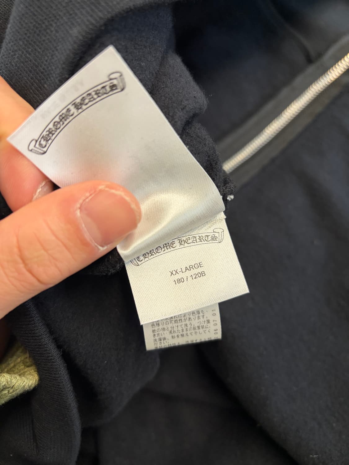 크롬하츠 데들리돌 후드집업 2XL 새상품 상품이미지4