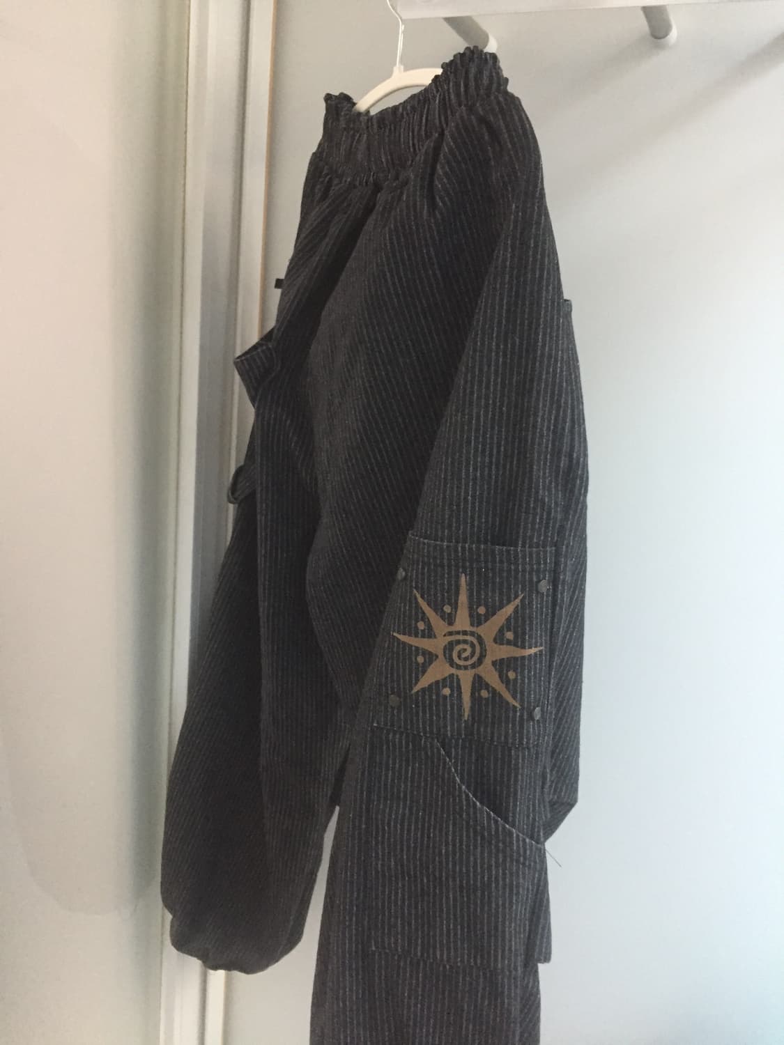 RUNTZ- BURNING MEGA WIDE STRIPE DENIM 상품이미지5