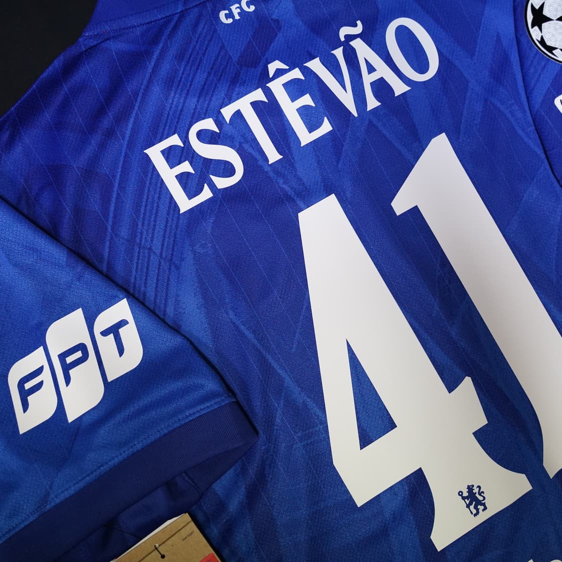 [해외 L] 25/26 첼시 에스테방 홈 챔스 유니폼 상품이미지7