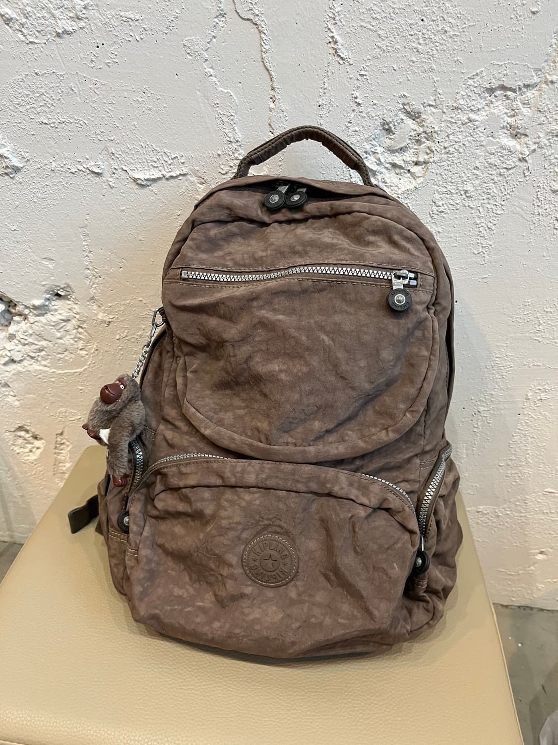 키플링 백팩 브라운 상품이미지1