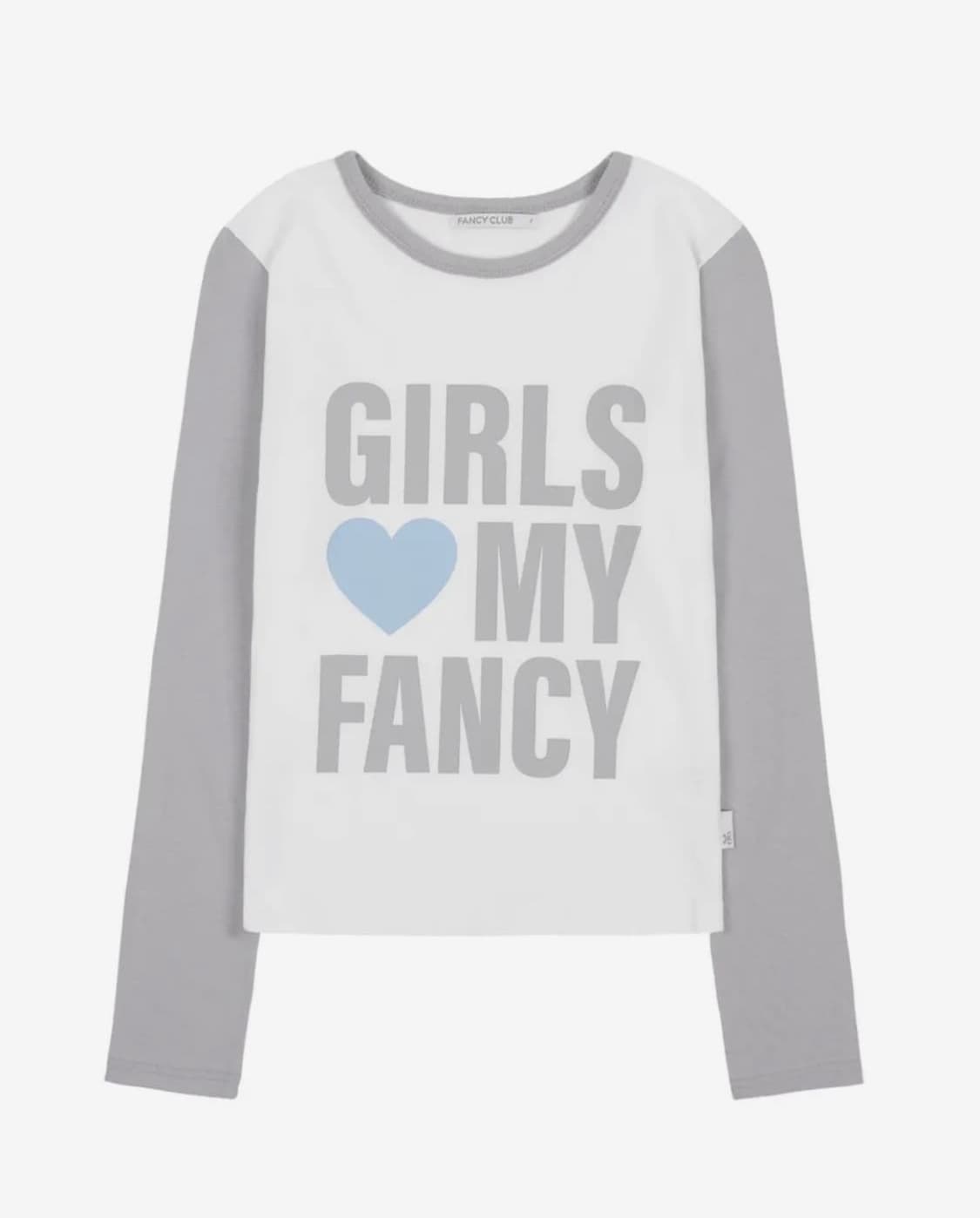 팬시클럽 걸스 마이 팬시 롱슬리브 그레이1 상품이미지1