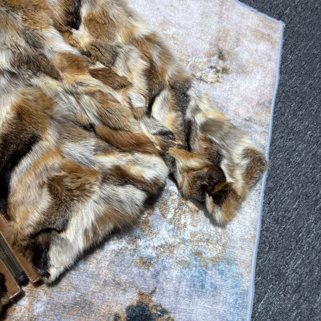 일본빈티지 양가죽 밍크퍼 자켓 상품이미지3