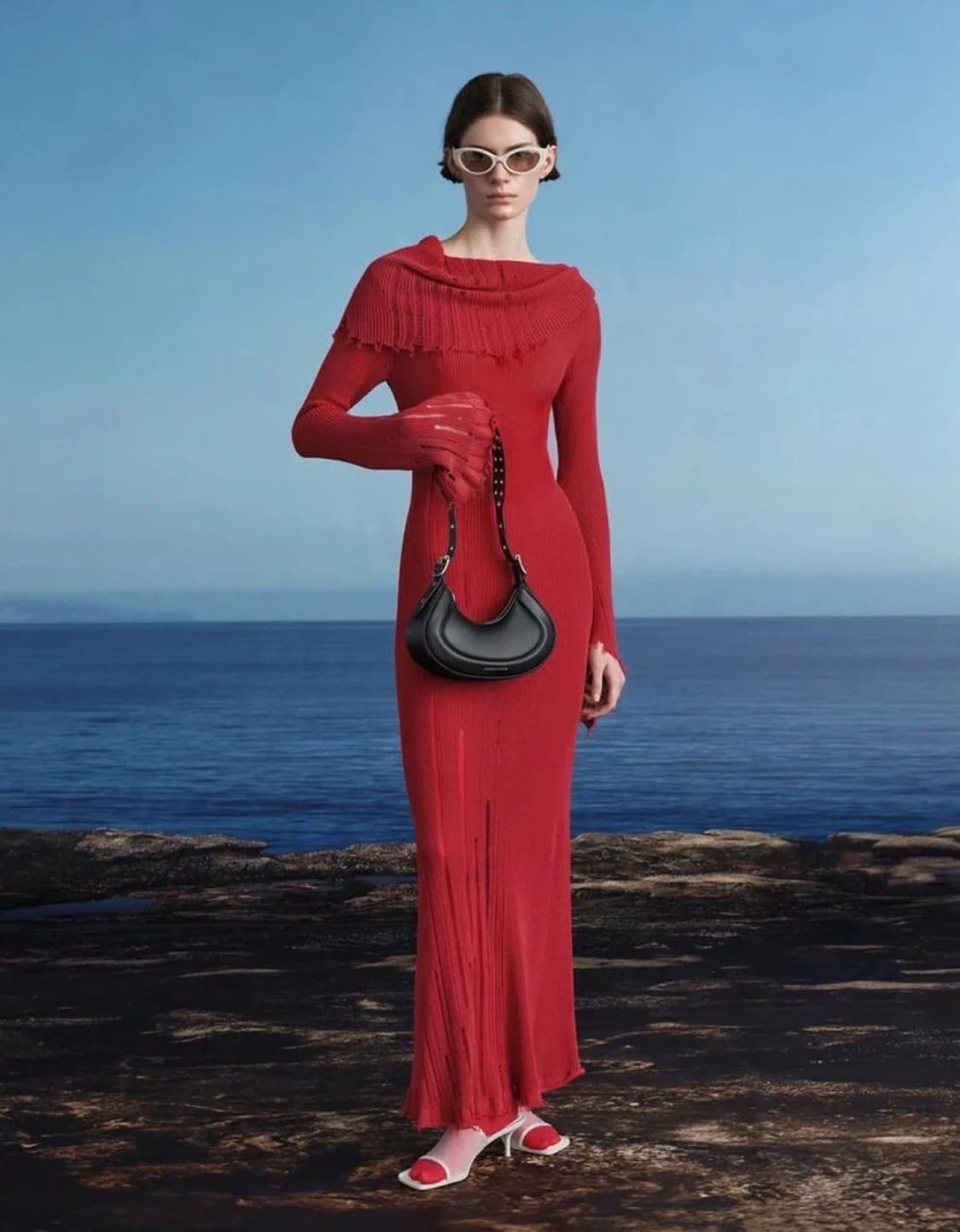 [찰스앤키스] 페트라 그로밋-스트랩 커브드 숄더백 상품이미지6