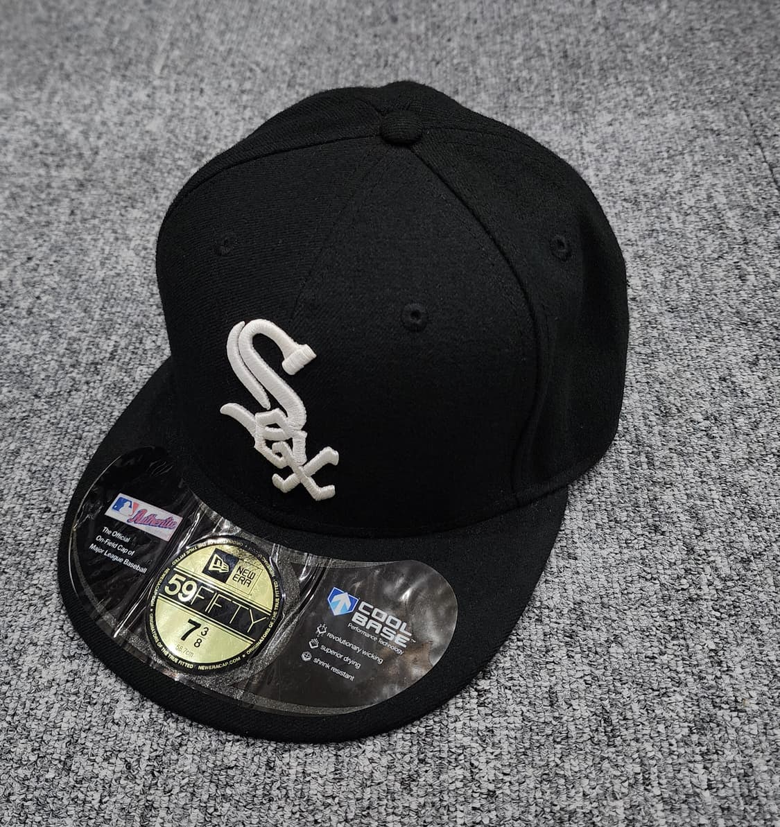 뉴에라 어센틱 시카고 화이트삭스 59FIFTY 스냅백 7 3/8 상품이미지1