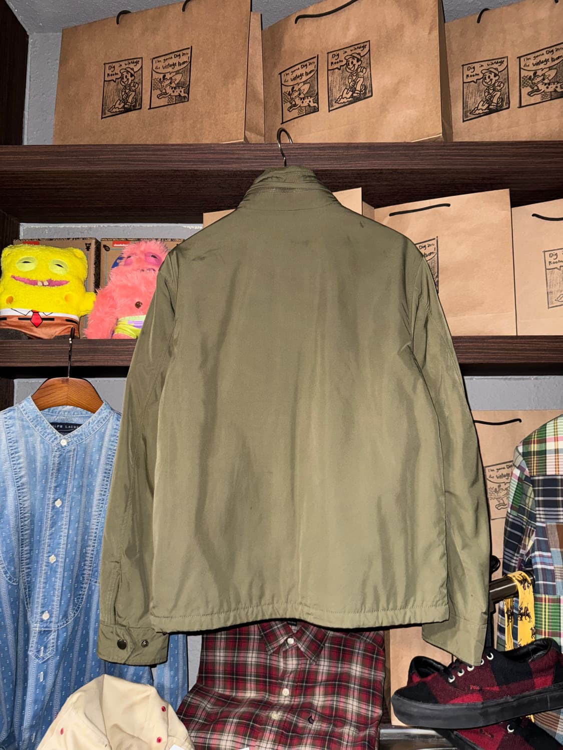 폴로 올리브 블루종 네이비포니 상품이미지2