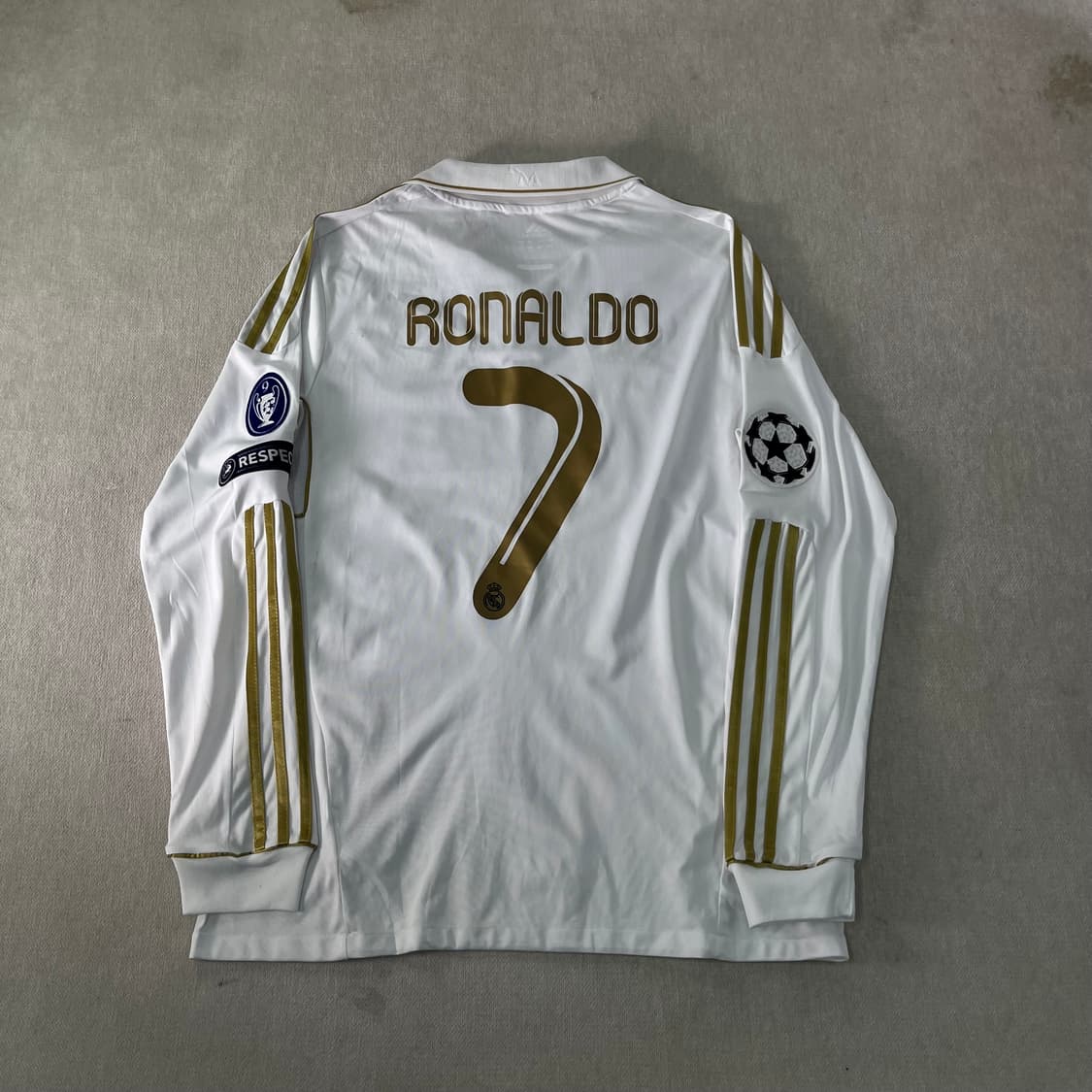 100 아디다스 11-12 레알마드리드 호날두 긴팔 유니폼 상품이미지2