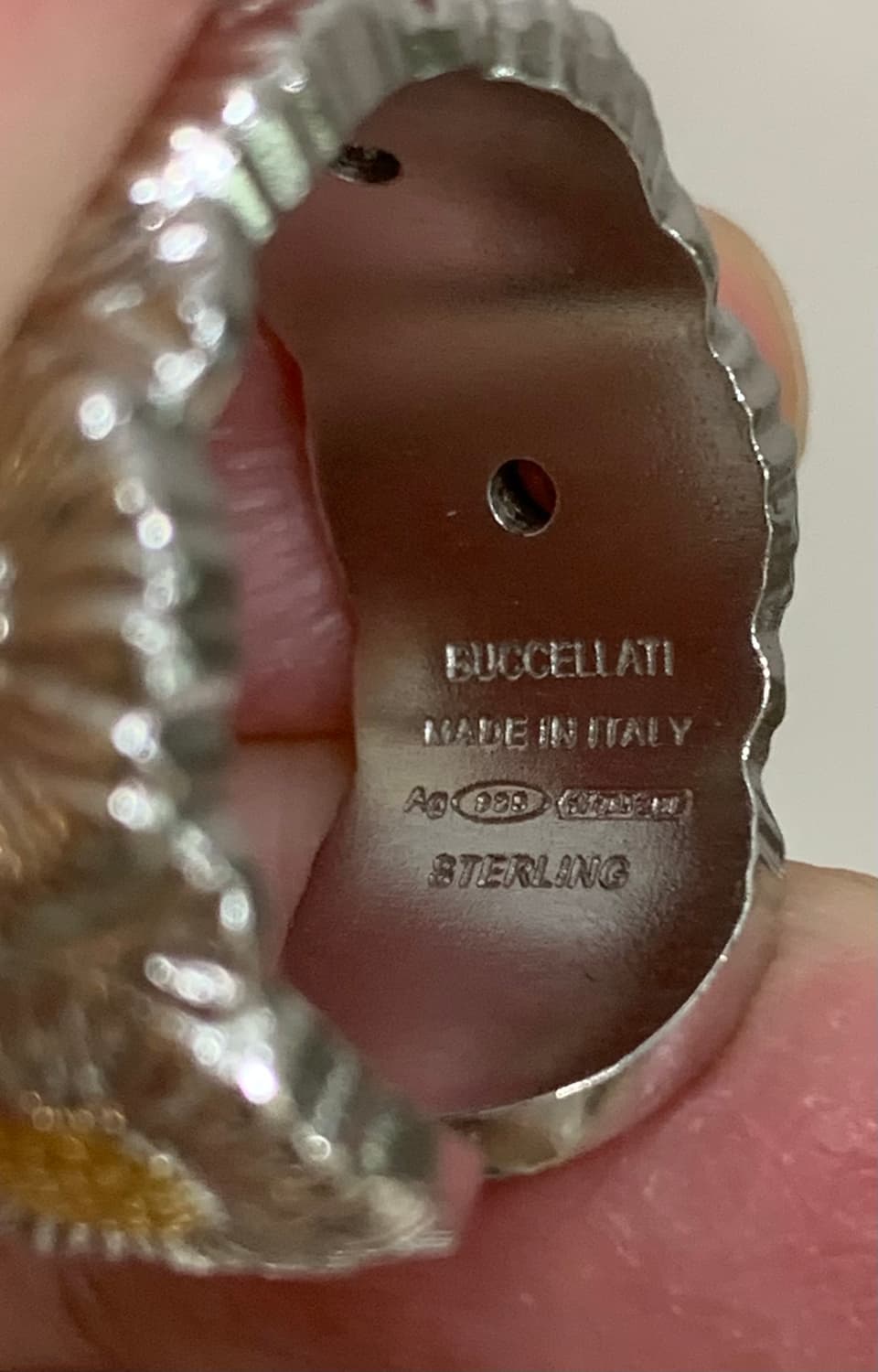 [58호] 부첼라티 다이아 블라썸 데이지 링 은반지 상품이미지6