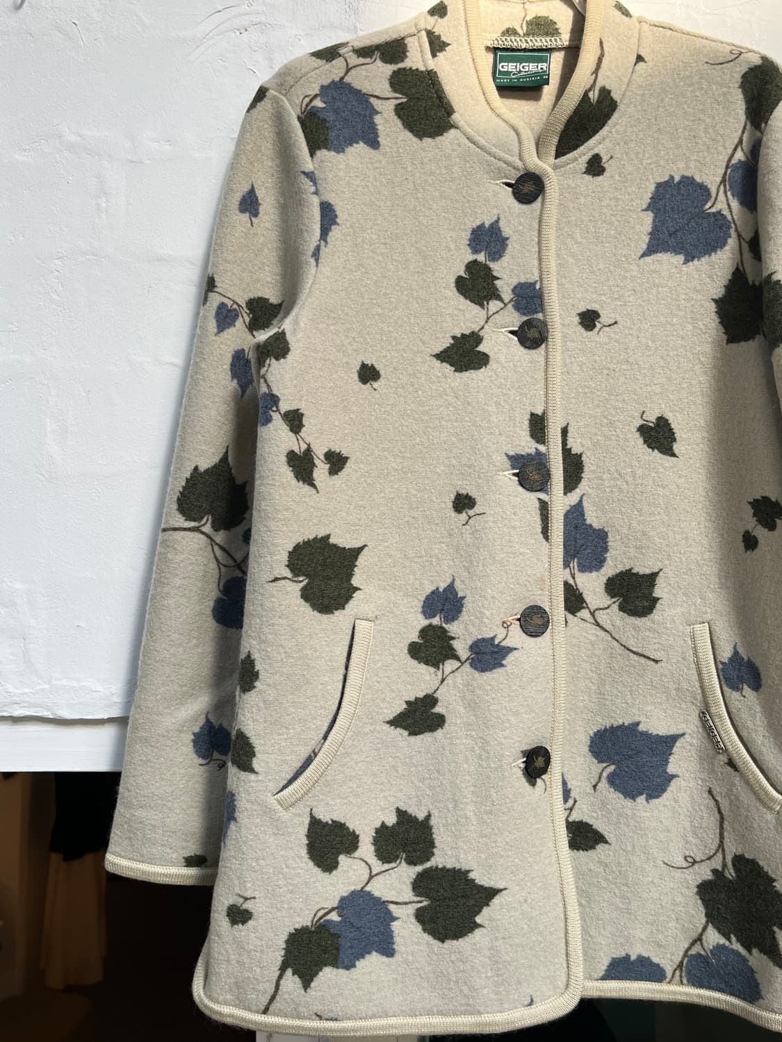 Geiger 울 버튼 가디건 자켓 36 상품이미지4