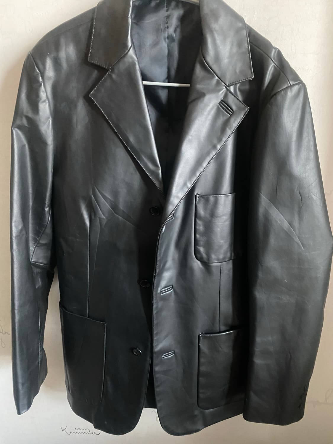 갭 레더 블레이져 s 상품이미지1