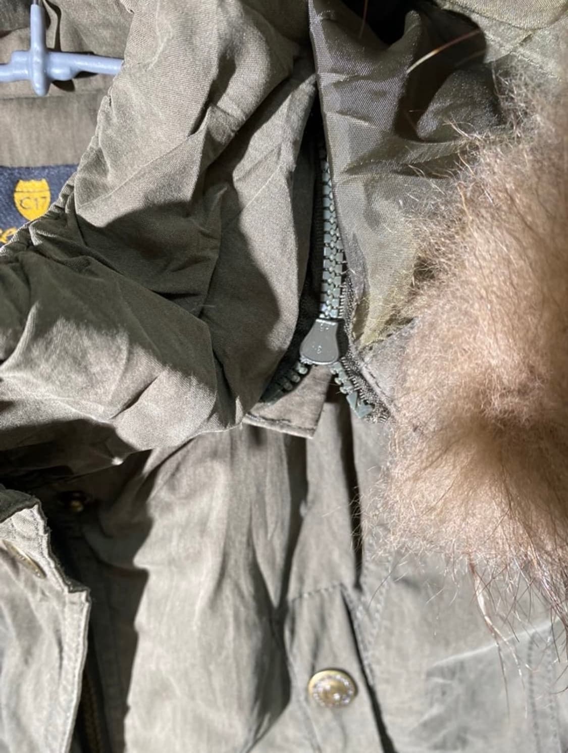 c17 퍼 후드 파카 상품이미지3