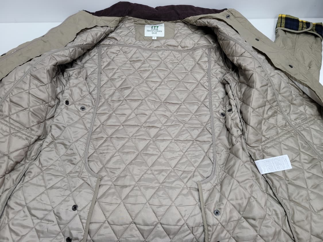 헨리코튼 골프 코듀로이 카라 퀼팅 자켓 점퍼 / 여 95 베이지
z2b6 상품이미지8