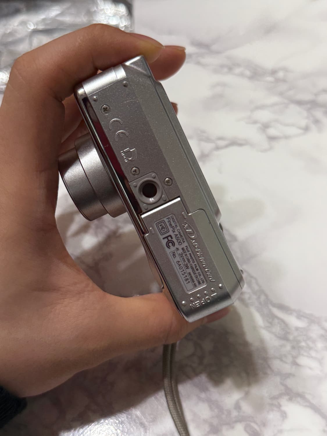 후지필름 Finepix a500 실버 디카 상품이미지5