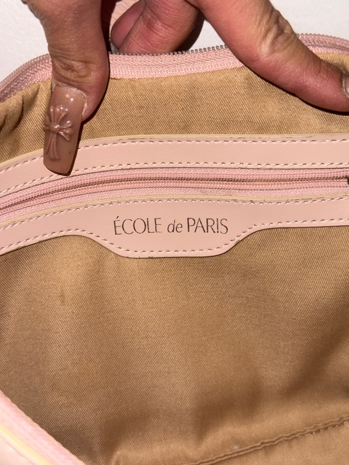 Ecole de Paris pink flower buckle 숄더백 상품이미지6