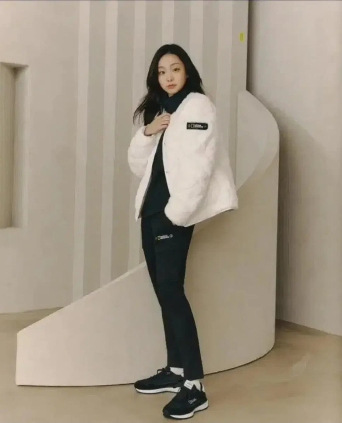 여성 90 내셔널지오그래픽 플리스 자켓 상품이미지1