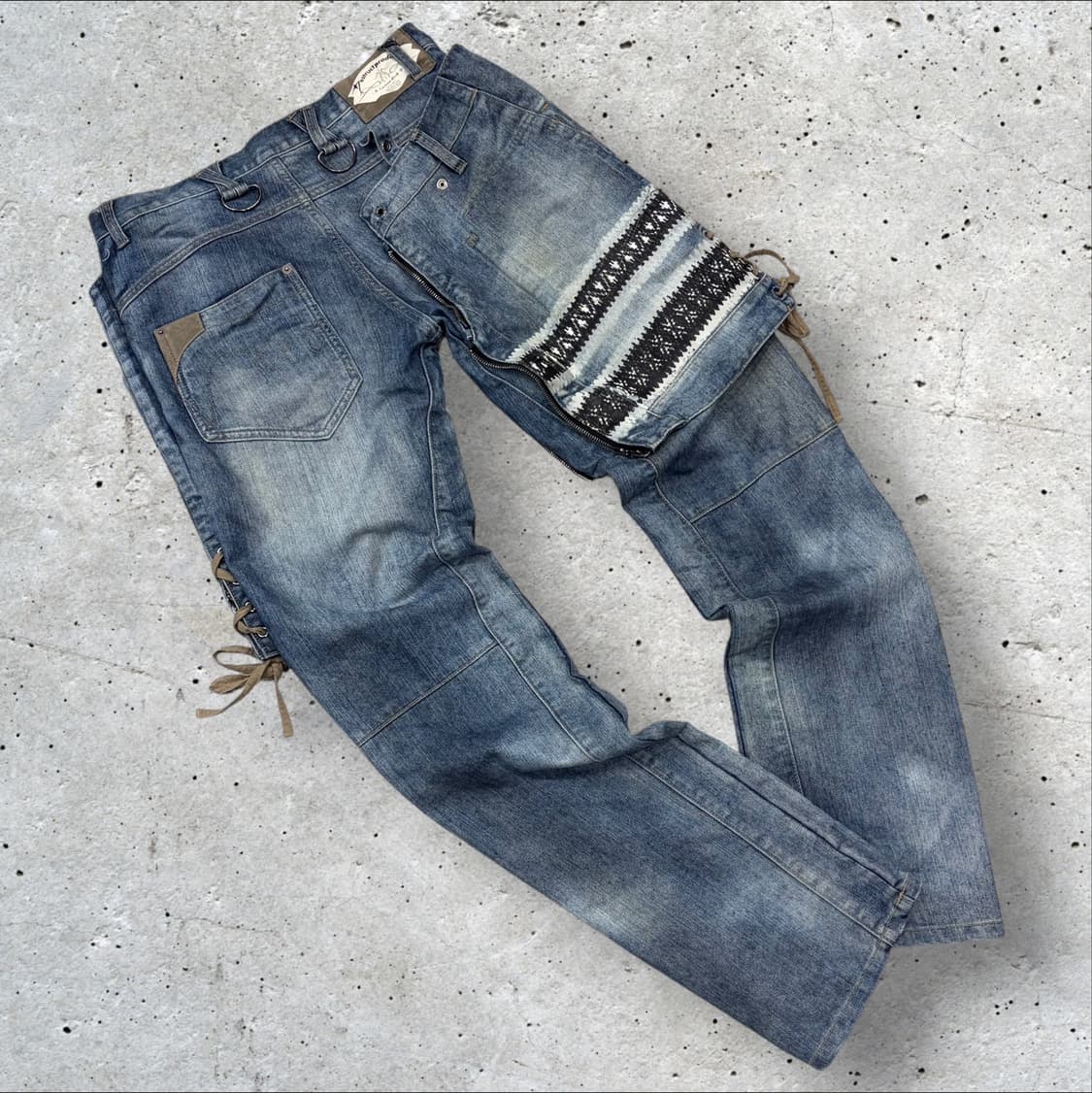 PPFM 재팬 빈티지 디테일 블루 데님 팬츠 C770 상품이미지1