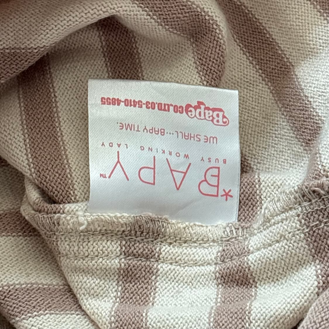 베이프 베이피 여성 반팔 상품이미지5