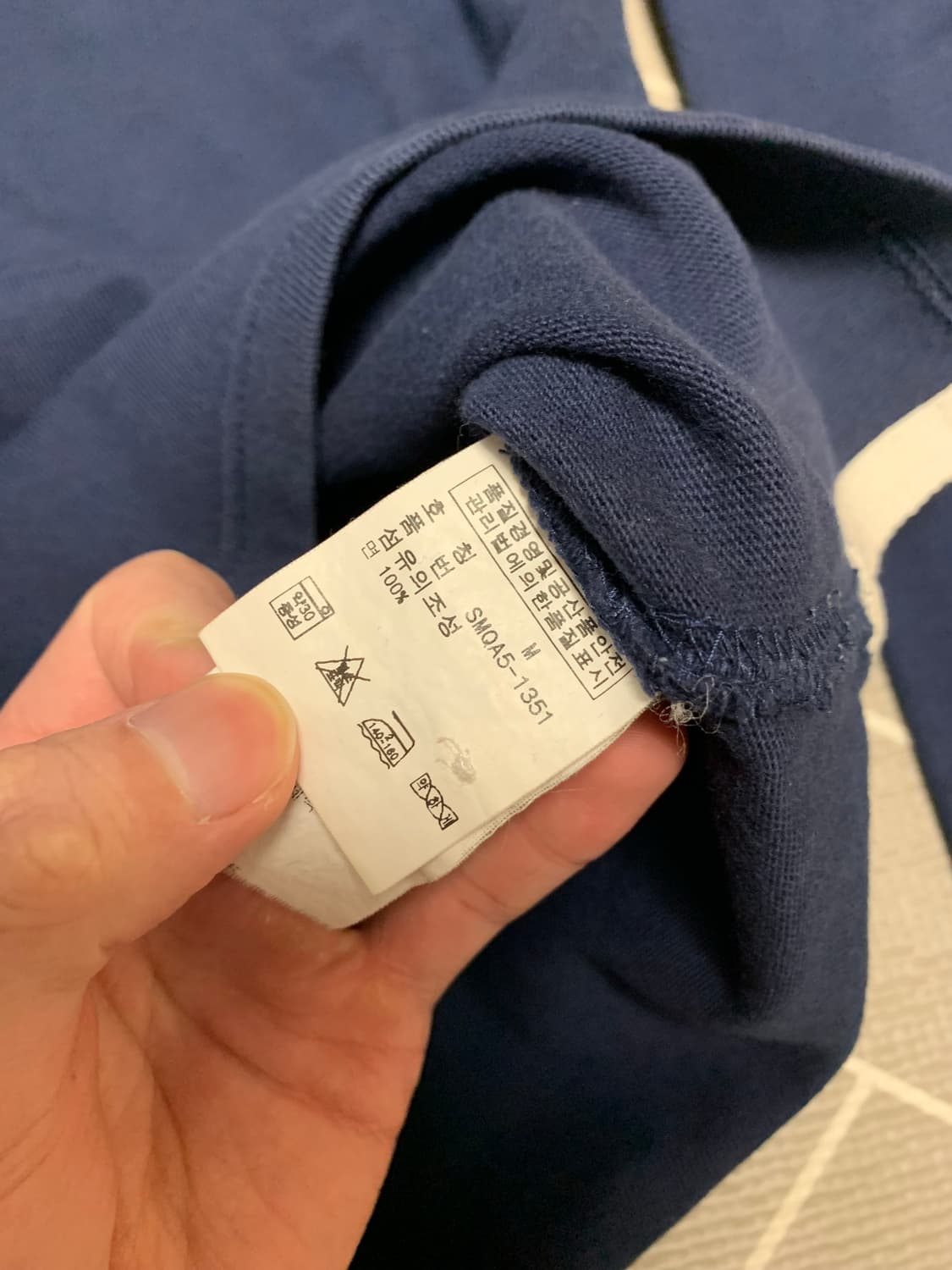 폴로 빅포니 긴팔 럭비티 네이비 상품이미지5