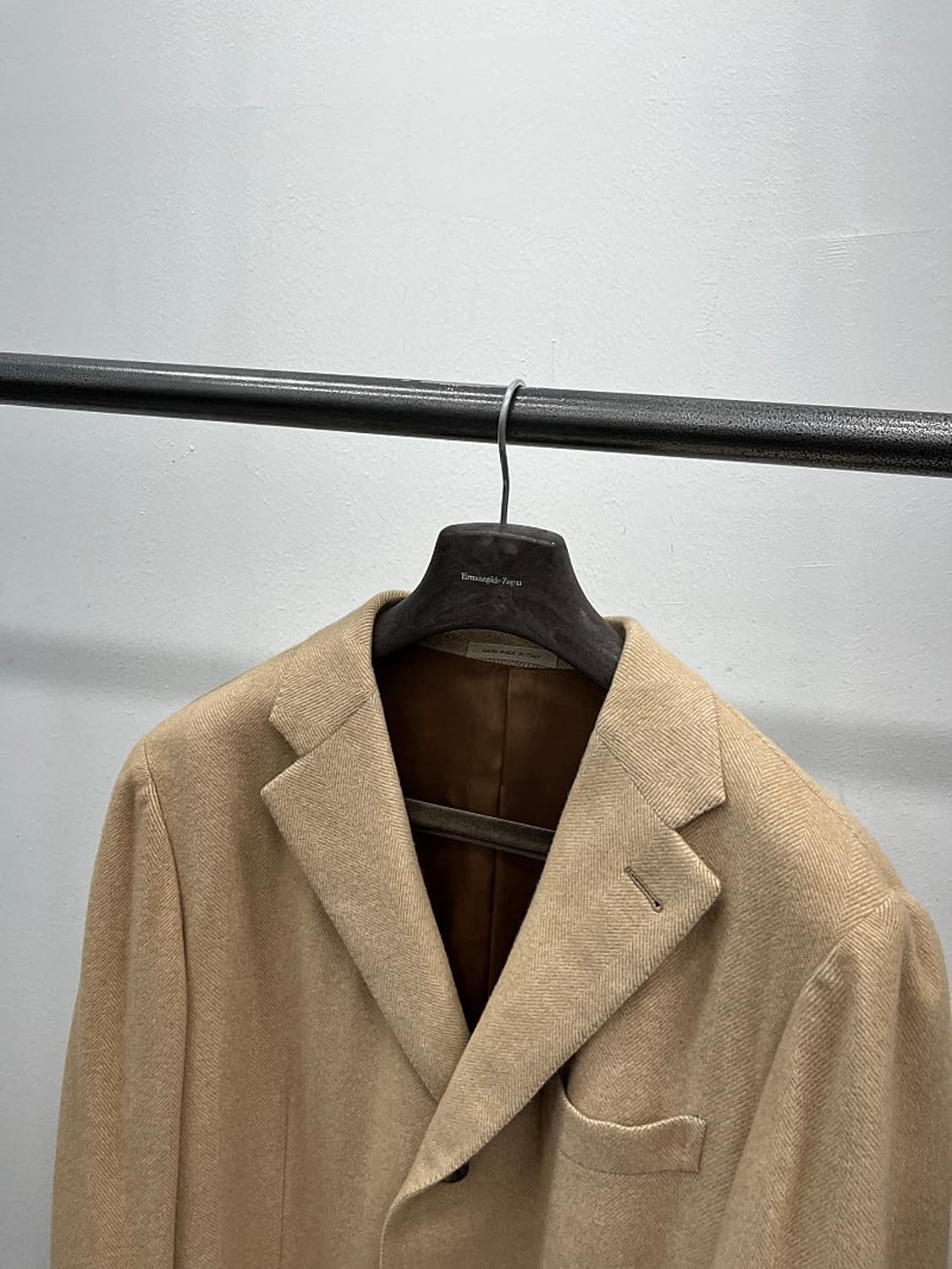 110) 카루소 사르토리아 헤링본 코트 상품이미지3