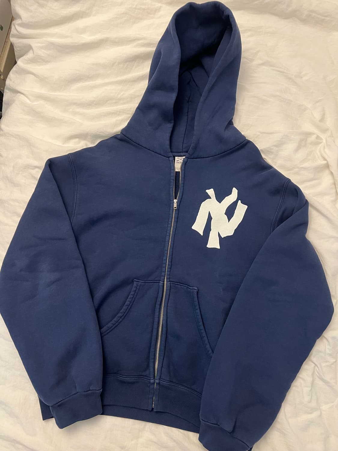 아킴보 클럽 뉴욕 후드집업 네이비 L 상품이미지1
