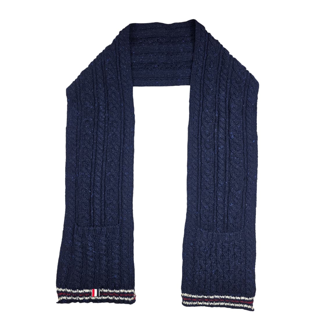 톰브라운 케이블 포켓 머플러 상품이미지3