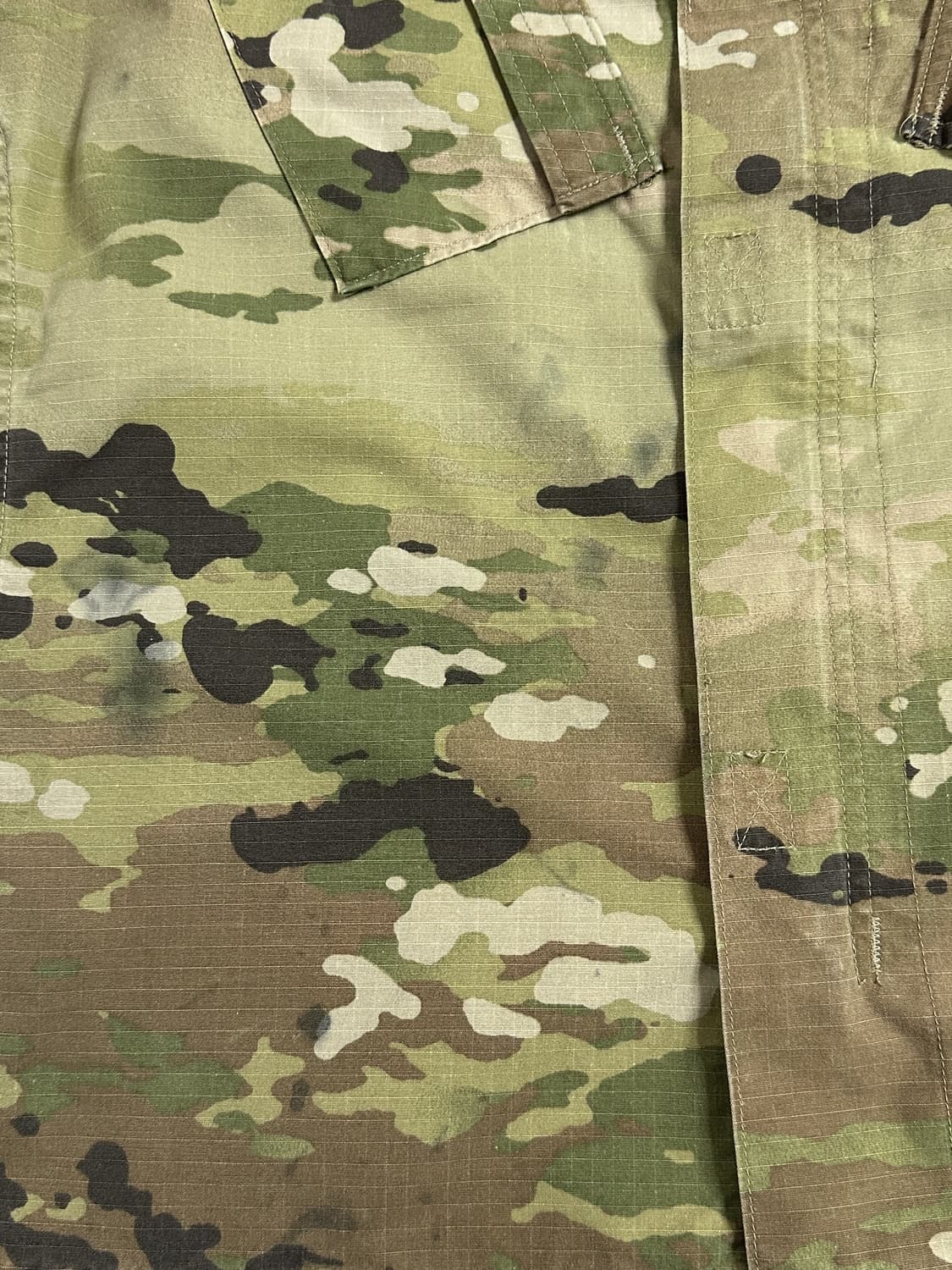 미군 OCP 멀티캠 전투복 상의 (S/R) (M)  상품이미지5