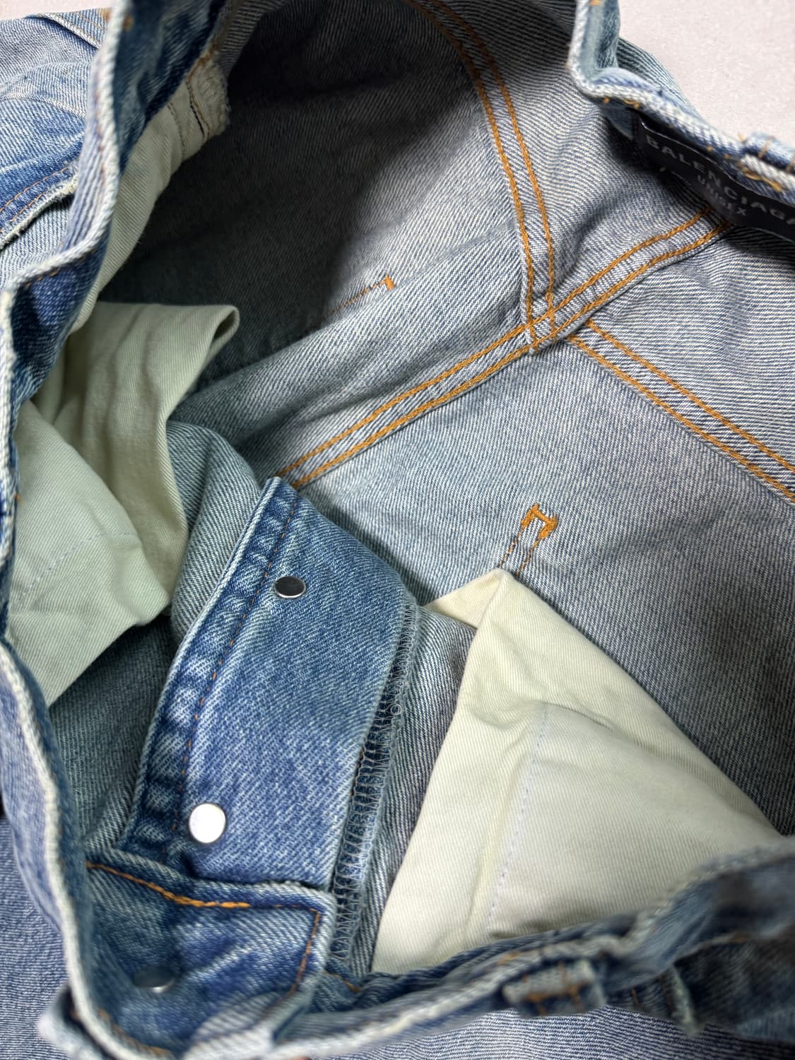 발렌시아가 라지 배기 진 논코팅 상품이미지9