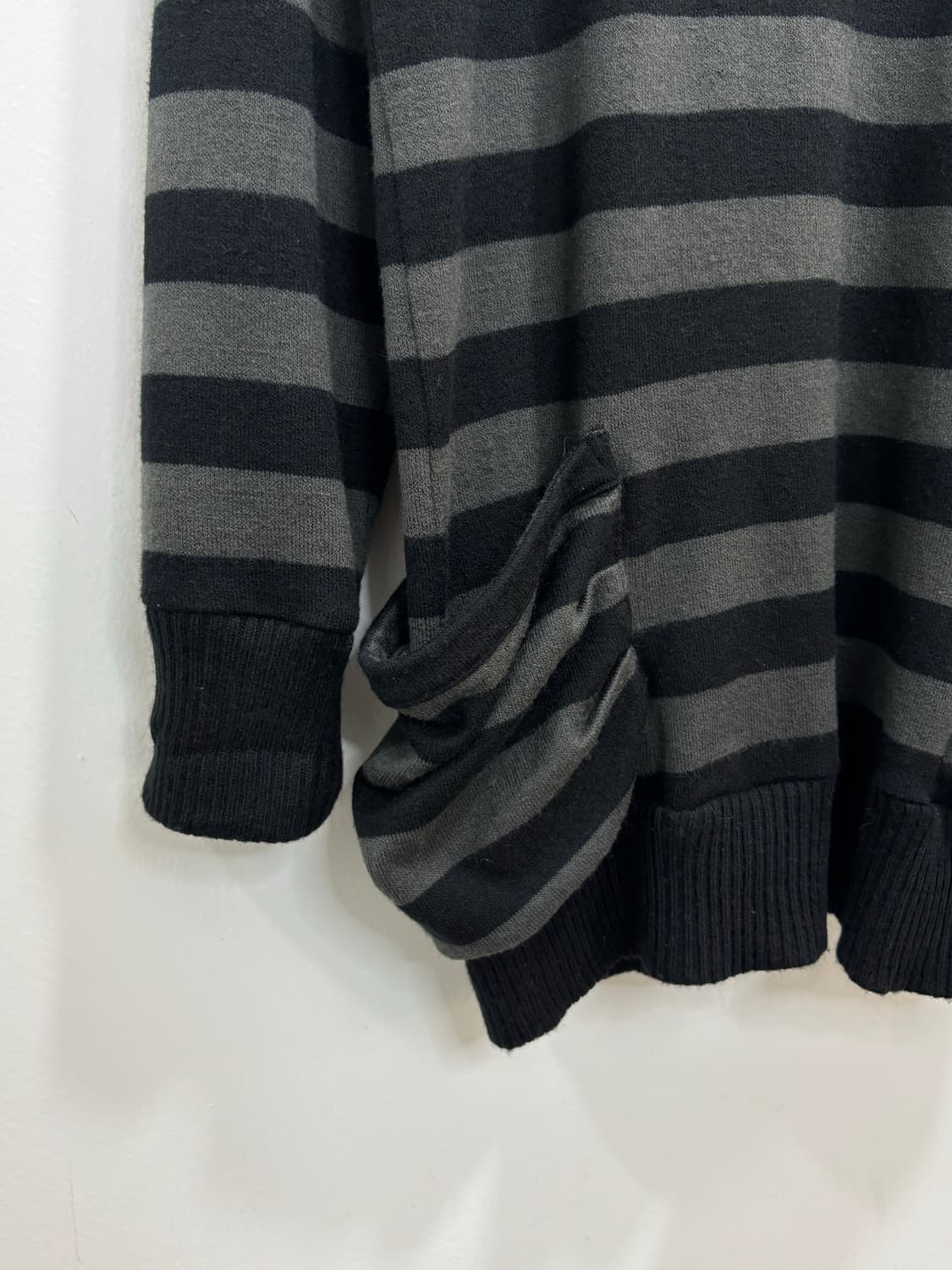 Vassafull 스트라이프 포켓 니트 원피스 상품이미지6