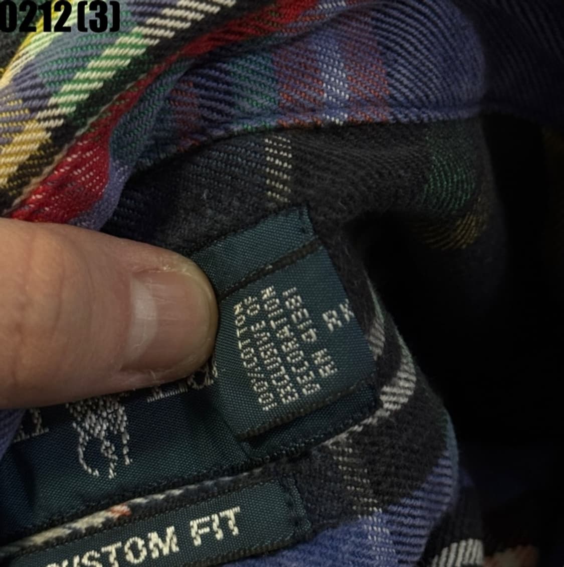 랄프로렌 체크 긴팔 셔츠 상품이미지6