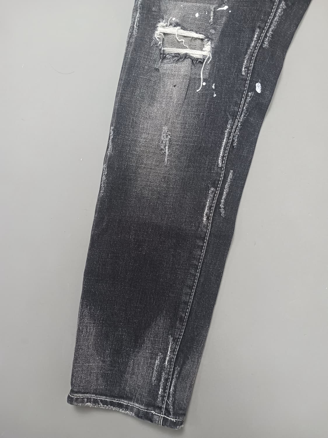 [30] 디스퀘어드2 앞지퍼 데미지 쿨가이 블랙진 청바지 상품이미지3