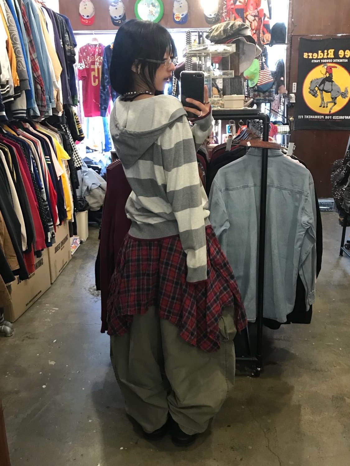 버버리 스트라이프 후드 집업 상품이미지5