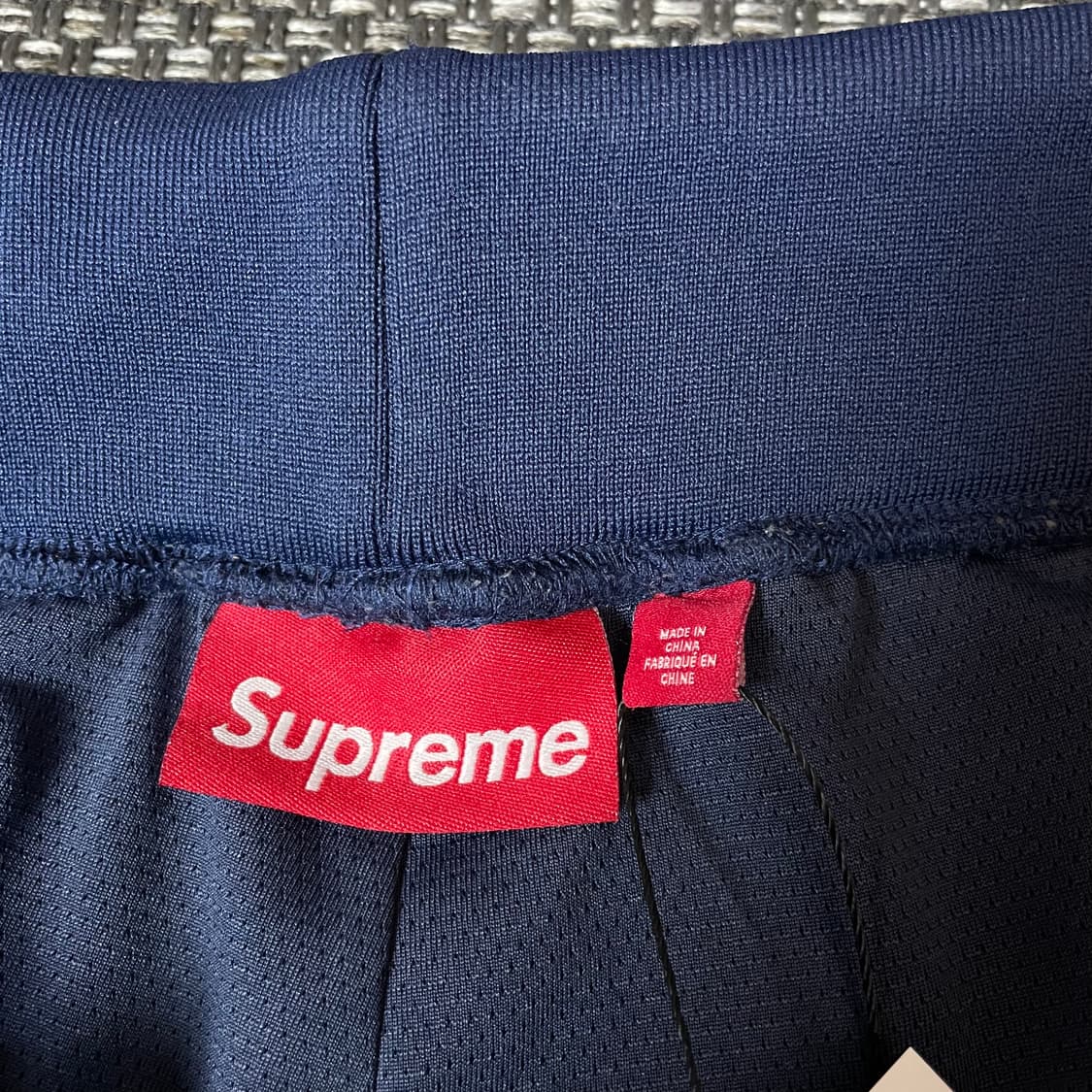 (밴딩) 슈프림 울트라 스웨이드 메쉬 쇼츠 네이비 M 상품이미지4